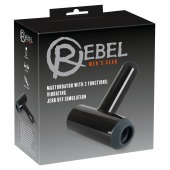 Черный мастурбатор с удобной ручкой Masturbator with 2 Functions - Orion - в Рубцовске купить с доставкой