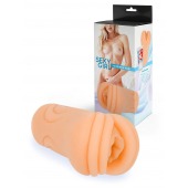 Телесный мастурбатор-вагина с рельефом на поверхности - Sexy Girl - в Рубцовске купить с доставкой