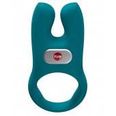 Зеленое эрекционное виброкольцо Nos - Fun Factory - в Рубцовске купить с доставкой