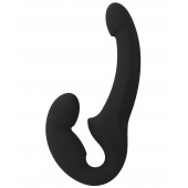 Черный безремневой страпон Share Lite - Fun Factory - купить с доставкой в Рубцовске