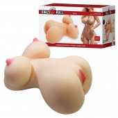 Телесный мастурбатор-торс Fiona - Baile - в Рубцовске купить с доставкой