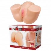 Телесный мастурбатор Olivia с 2 любовными отверстиями - Baile - в Рубцовске купить с доставкой