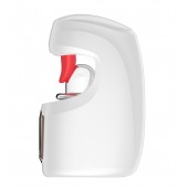 Белый мастурбатор с язычком и возвратно-поступательными движениями - Secwell - в Рубцовске купить с доставкой