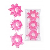 Комплект из трех розовых эрекционных колец - Erowoman-Eroman - в Рубцовске купить с доставкой