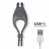 Черное эрекционное виброкольцо с управлением через приложение - Oninder - в Рубцовске купить с доставкой