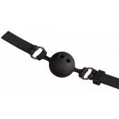 Малый силиконовый кляп-шар на ремешках - Orion - купить с доставкой в Рубцовске