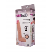 Фаллическая насадка Харнесс UNICOCK 9  - 24 см. - LOVETOY (А-Полимер) - купить с доставкой в Рубцовске
