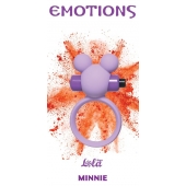 Сиреневое эрекционное виброколечко Emotions Minnie - Lola Games - в Рубцовске купить с доставкой