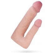 Поясной страпон с насадкой для двойного проникновения - 16 см. - ToyFa - купить с доставкой в Рубцовске