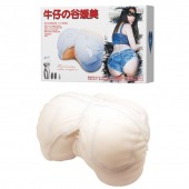 Мастурбатор-попка с двойной вибрацией и двумя входами - Baile - в Рубцовске купить с доставкой