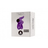 Эрекционное кольцо с подхватом мошонки и стимуляцией клитора Bullet Lastic Ring - Adrien Lastic - в Рубцовске купить с доставкой