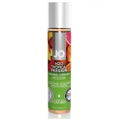 Смазка с ароматом тропических фруктов JO Flavored Tropical Passion - 30 мл. - System JO - купить с доставкой в Рубцовске