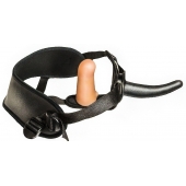 Женский страпон с вагинальной пробкой Woman Strap - 12 см. - LOVETOY (А-Полимер) - купить с доставкой в Рубцовске