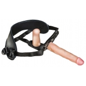 Женский страпон с вагинальной пробкой Woman Strap - 18 см. - LOVETOY (А-Полимер) - купить с доставкой в Рубцовске