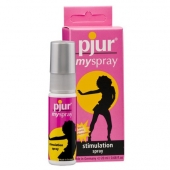 Возбуждающий женский спрей pjur MYSPRAY - 20 мл. - Pjur - купить с доставкой в Рубцовске