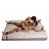 Бондаж для фиксации на кровати Frisky Bedroom Restraint Kit - XR Brands - купить с доставкой в Рубцовске