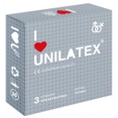Презервативы с точками Unilatex Dotted - 3 шт. - Unilatex - купить с доставкой в Рубцовске