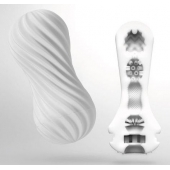 Мастурбатор FLEX Silky White с мягким рельефом - Tenga - в Рубцовске купить с доставкой
