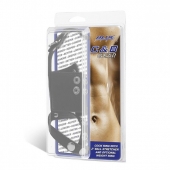 Кольцо на член и мошонку Cock Ring With 2  Ball Stretcher And Optional Weight Ring - BlueLine - в Рубцовске купить с доставкой