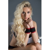 Полиуретановые манжеты для фиксации рук вместе Bound Together Wrist Restraints - Blush Novelties - купить с доставкой в Рубцовске