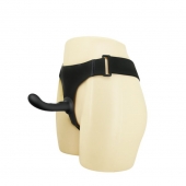 Страпон с изогнутой головкой Ultra Harness Curvy Dildo - 15,8 см. - Baile - купить с доставкой в Рубцовске
