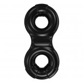 Чёрное эрекционное виброкольцо Eight - Bathmate - в Рубцовске купить с доставкой