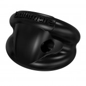 Чёрное эрекционное виброкольцо Strength - Bathmate - в Рубцовске купить с доставкой