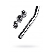 Металлический анальный душ с тремя насадками - ToyFa - купить с доставкой в Рубцовске