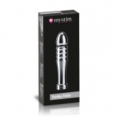 Ребристый фаллоимитатор для электростимуляции Funky Fella Rill Dildo - 13 см. - MyStim - купить с доставкой в Рубцовске