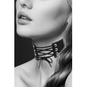 Оригинальный ошейник-чокер со шнуровкой - Bijoux Pour Toi - купить с доставкой в Рубцовске