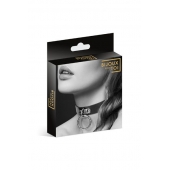 Узенький ошейник из полиуретана с кольцом - Bijoux Pour Toi - купить с доставкой в Рубцовске