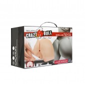 Вагина и попка с вибрацией CRAZY BULL - Baile - в Рубцовске купить с доставкой