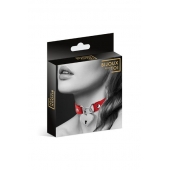 Красный чокер с замком в форме сердца - Bijoux Pour Toi - купить с доставкой в Рубцовске