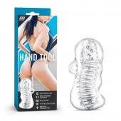 Прозрачный мастурбатор M for Men Hand Tool - Blush Novelties - в Рубцовске купить с доставкой