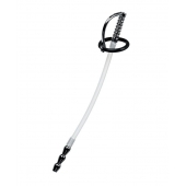 Силиконовый уретральный плаг со сменными фиксирующими кольцами Metal - ToyFa - купить с доставкой в Рубцовске