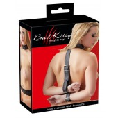 Фиксация на шею и запястья Bad Kitty Neck and Hand Restraints - Orion - купить с доставкой в Рубцовске