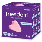 Женские гигиенические тампоны без веревочки FREEDOM normal - 3 шт. - Freedom - купить с доставкой в Рубцовске