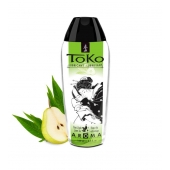 Интимный гель TOKO Pear   Exotic Green Tea с ароматом груши и зеленого чая - 165 мл. - Shunga - купить с доставкой в Рубцовске