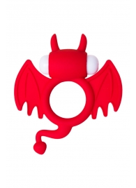 Красное эрекционное кольцо на пенис JOS COCKY DEVIL - JOS - в Рубцовске купить с доставкой