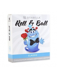стимулирующий презерватив-насадка Roll   Ball Classic - Sitabella - купить с доставкой в Рубцовске