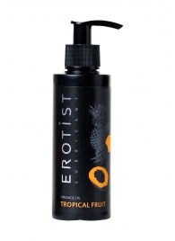 Массажное масло Erotist TROPICAL FRUIT с ароматом тропических фруктов - 150 мл. - Erotist Lubricants - купить с доставкой в Рубцовске