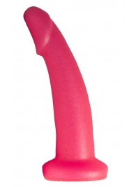 Розовый плаг-массажёр для простаты - 13,5 см. - LOVETOY (А-Полимер) - в Рубцовске купить с доставкой