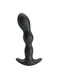 Черный анальный стимулятор простаты с вибрацией Special Anal Massager - 14,5 см. - Baile - в Рубцовске купить с доставкой