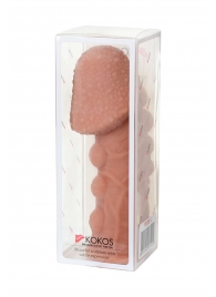 Насадка на фаллос с пузыриками, венками и ребристостью KOKOS Extreme Sleeve 09 - 12,7 см. - KOKOS - в Рубцовске купить с доставкой
