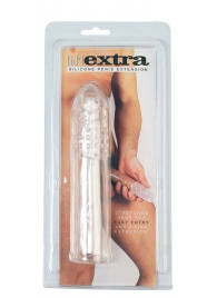 Насадка-удлинитель из прозрачного силикона LIDL EXTRA SILICONE PENIS EXTENSION - Seven Creations - в Рубцовске купить с доставкой