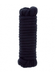Чёрная веревка для связывания BONDX LOVE ROPE - 5 м. - Dream Toys - купить с доставкой в Рубцовске