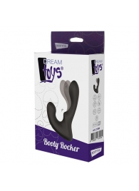 Чёрный массажер простаты с 2 моторами BOOTY ROCKER - Dream Toys - в Рубцовске купить с доставкой
