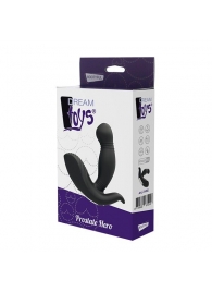 Черный вибромассажер простаты PROSTATE HERO - Dream Toys - в Рубцовске купить с доставкой