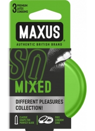 Презервативы в железном кейсе MAXUS Mixed - 3 шт. - Maxus - купить с доставкой в Рубцовске