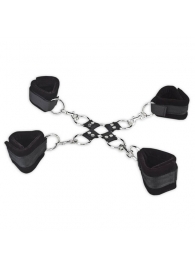 Комплект для сковывания из 5 предметов - Lux Fetish - купить с доставкой в Рубцовске